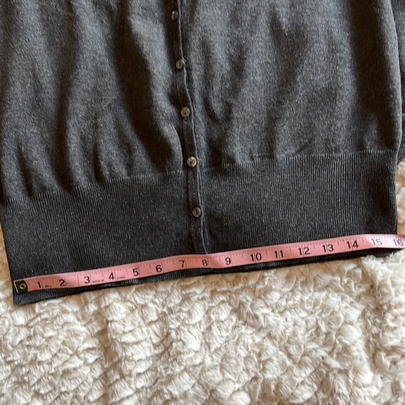 Beecher Brook Dark Grey button cardigan - Picture 5 of 5